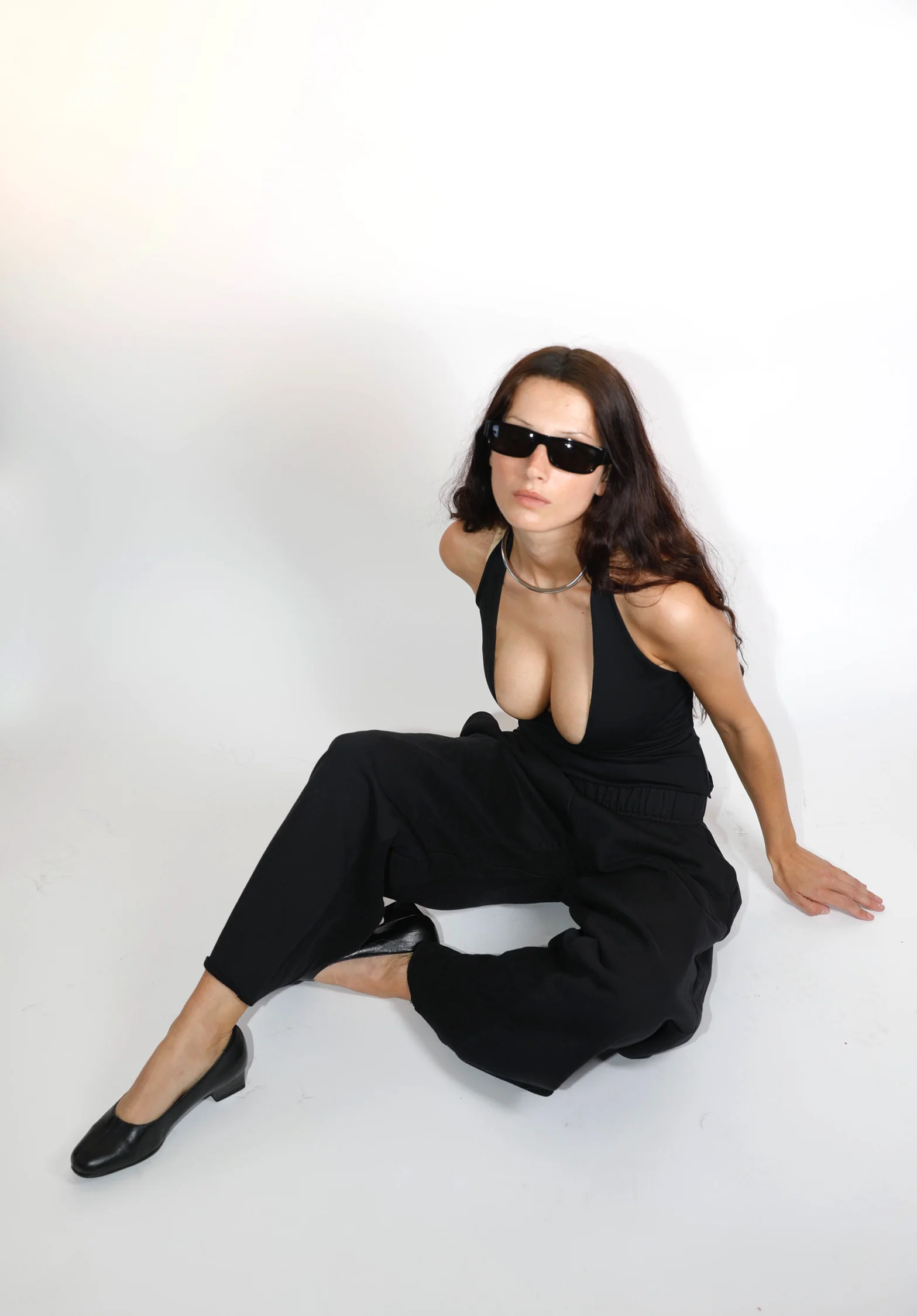 Aurora Halter Top in Midnight - Image 5