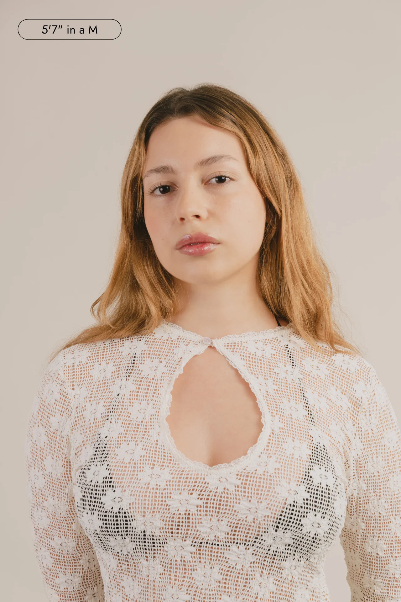 Brisa Keyhole Lace Mini Dress - Image 18