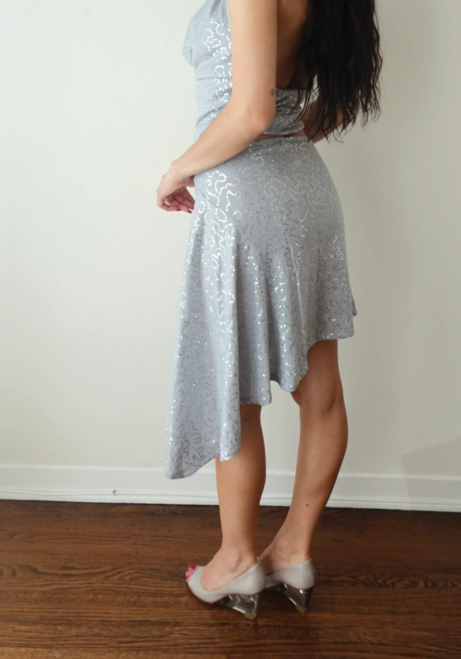 Demeter Midi Skirt in Moonlight - Image 4