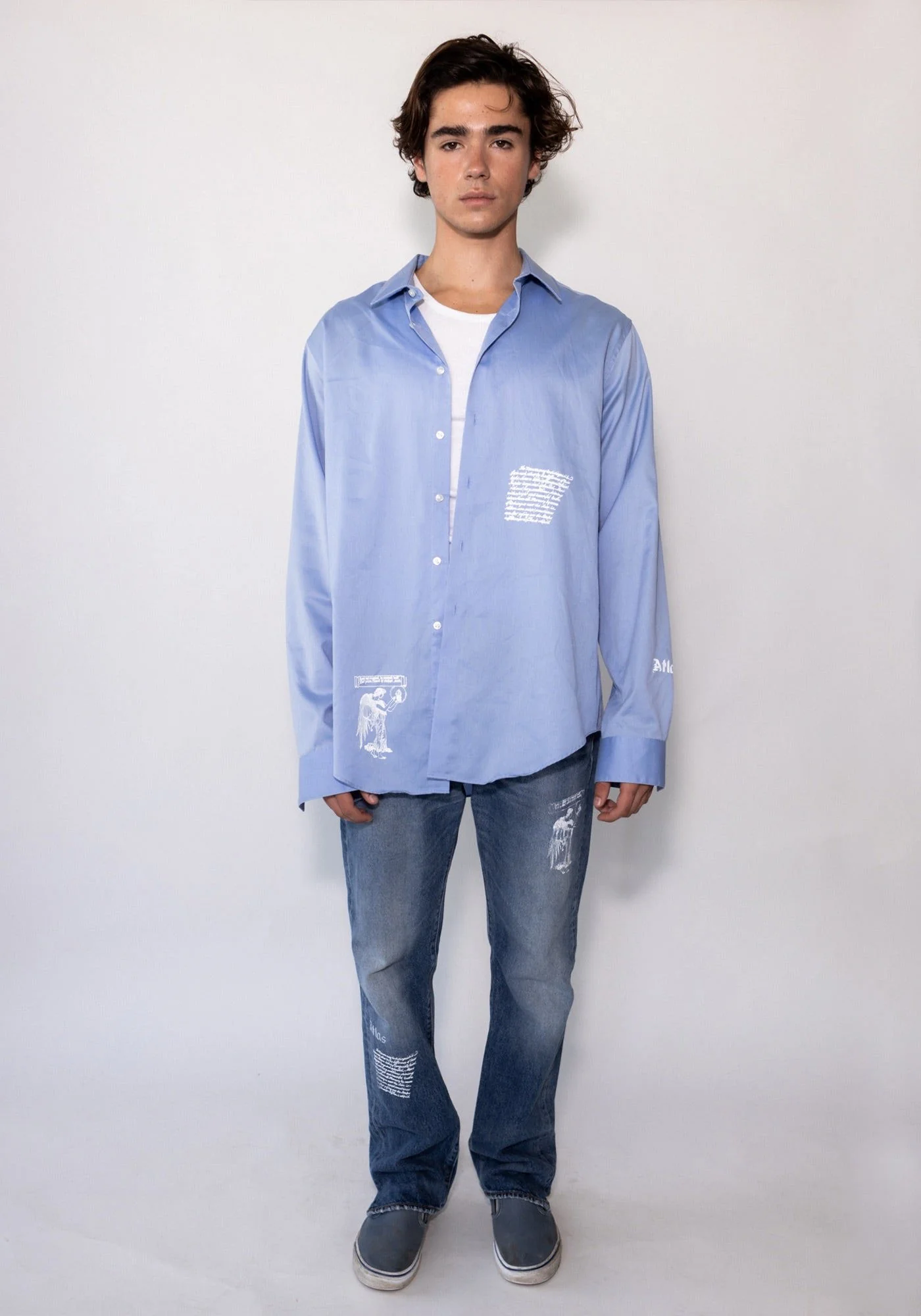 Eugene Blue Button Down - Image 2