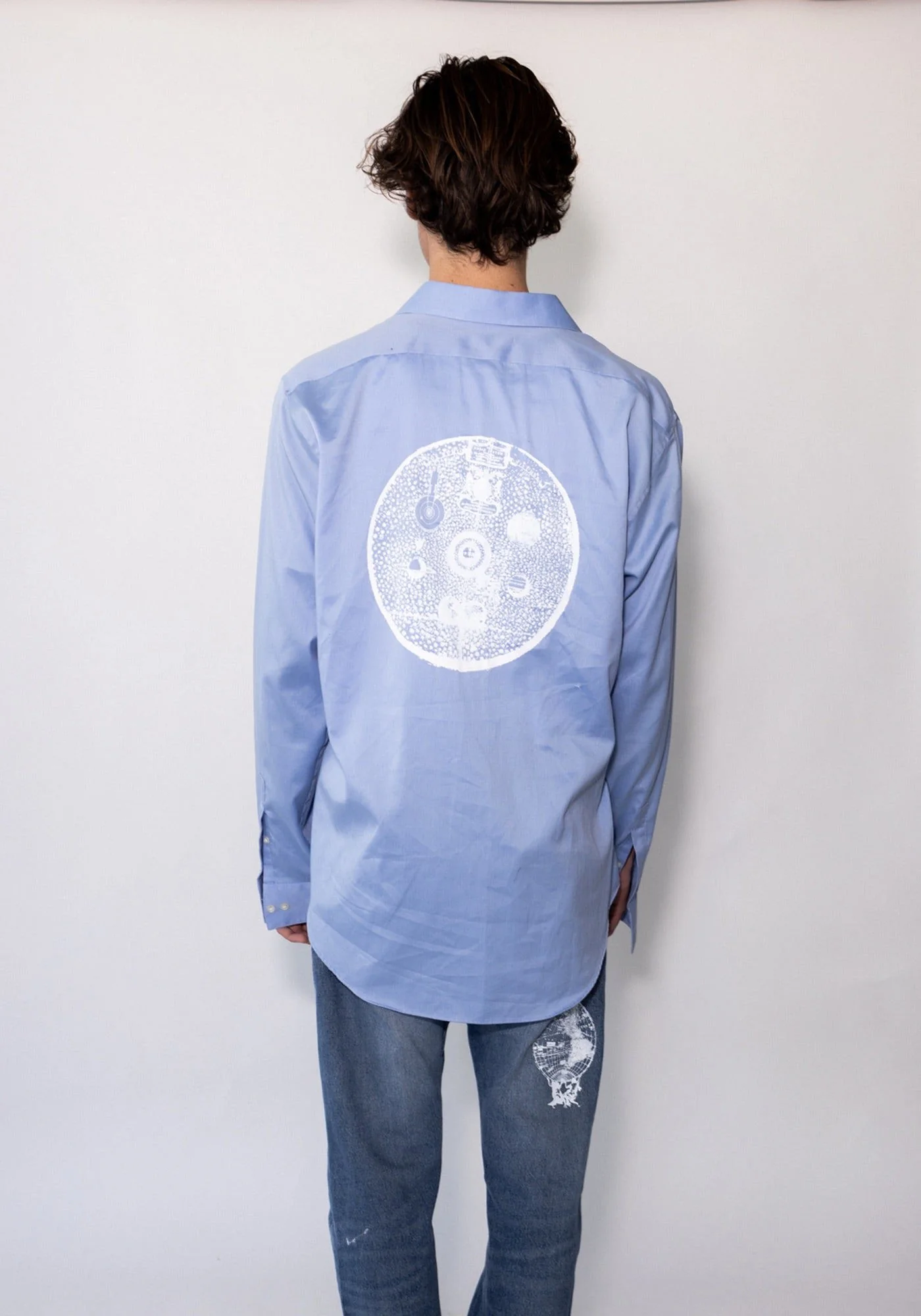 Eugene Blue Button Down - Image 4