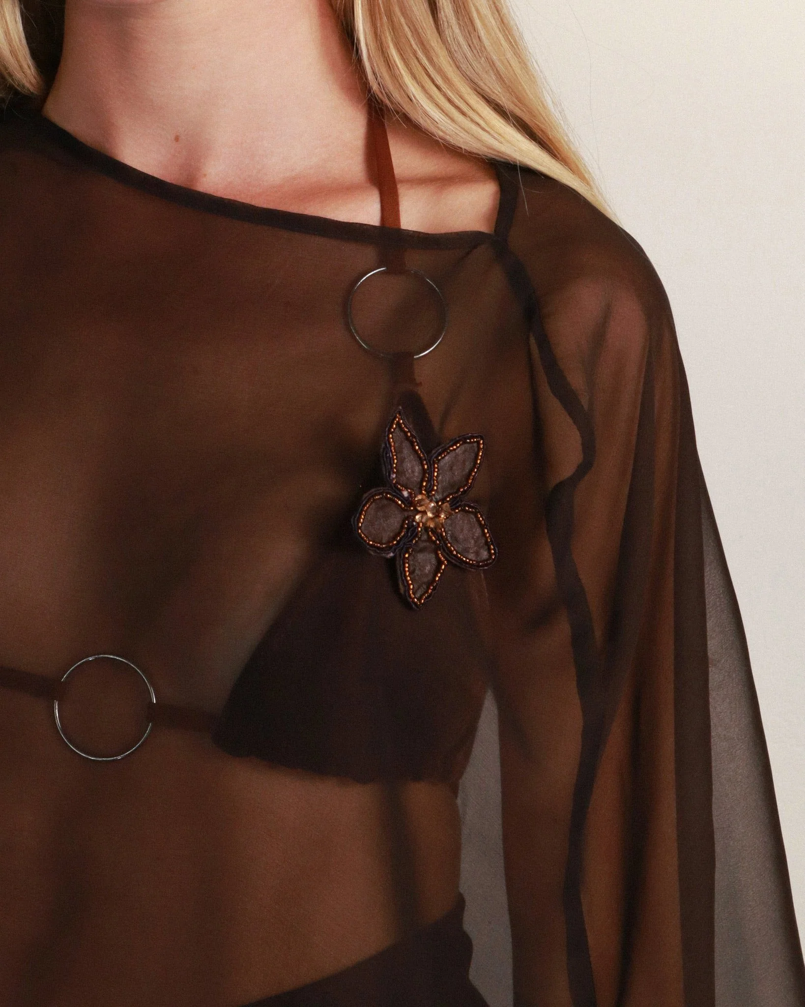 Flower Brooch - Image 4