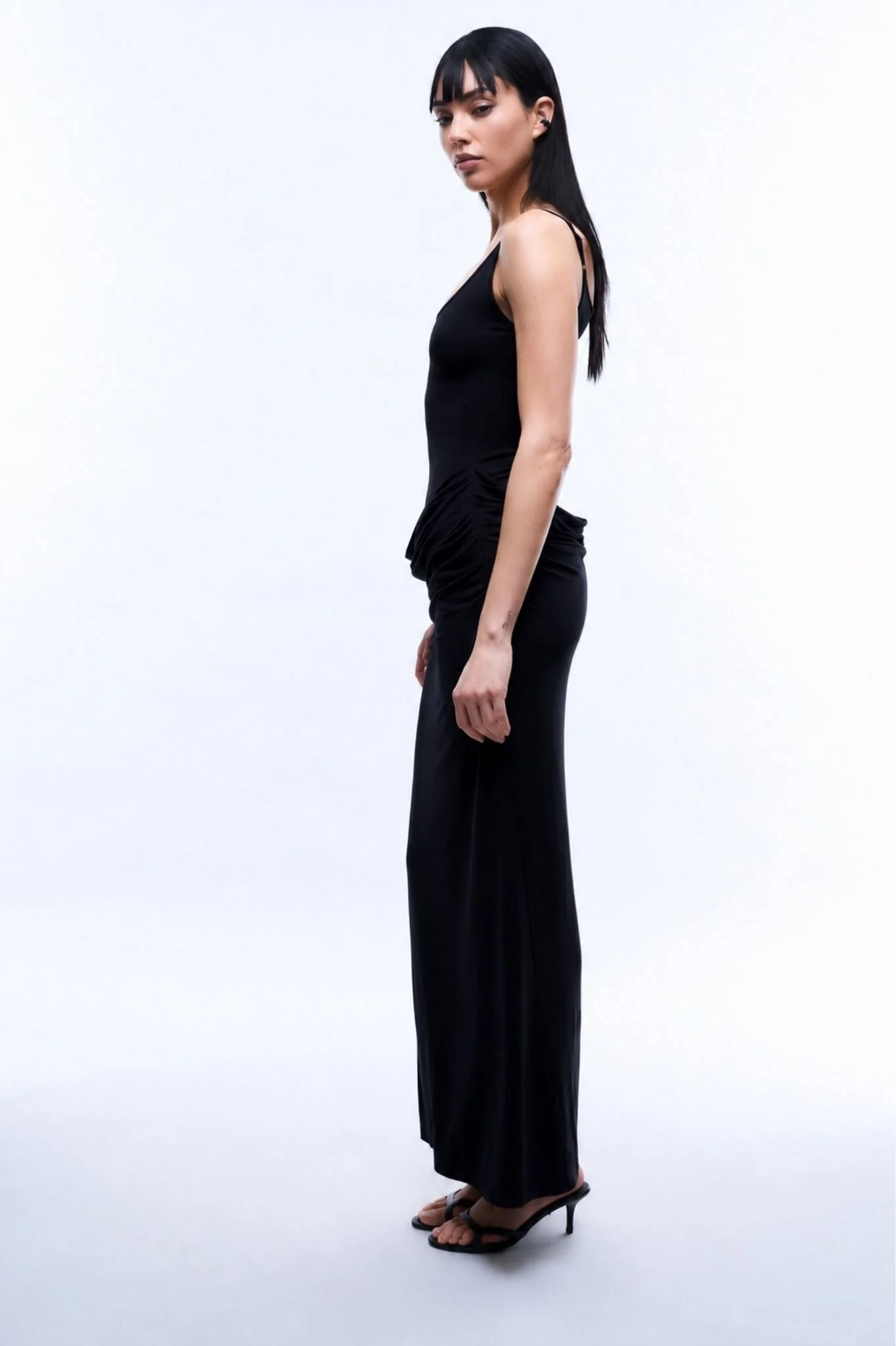 FULL MOON DRESS IN BLACK - Image 4