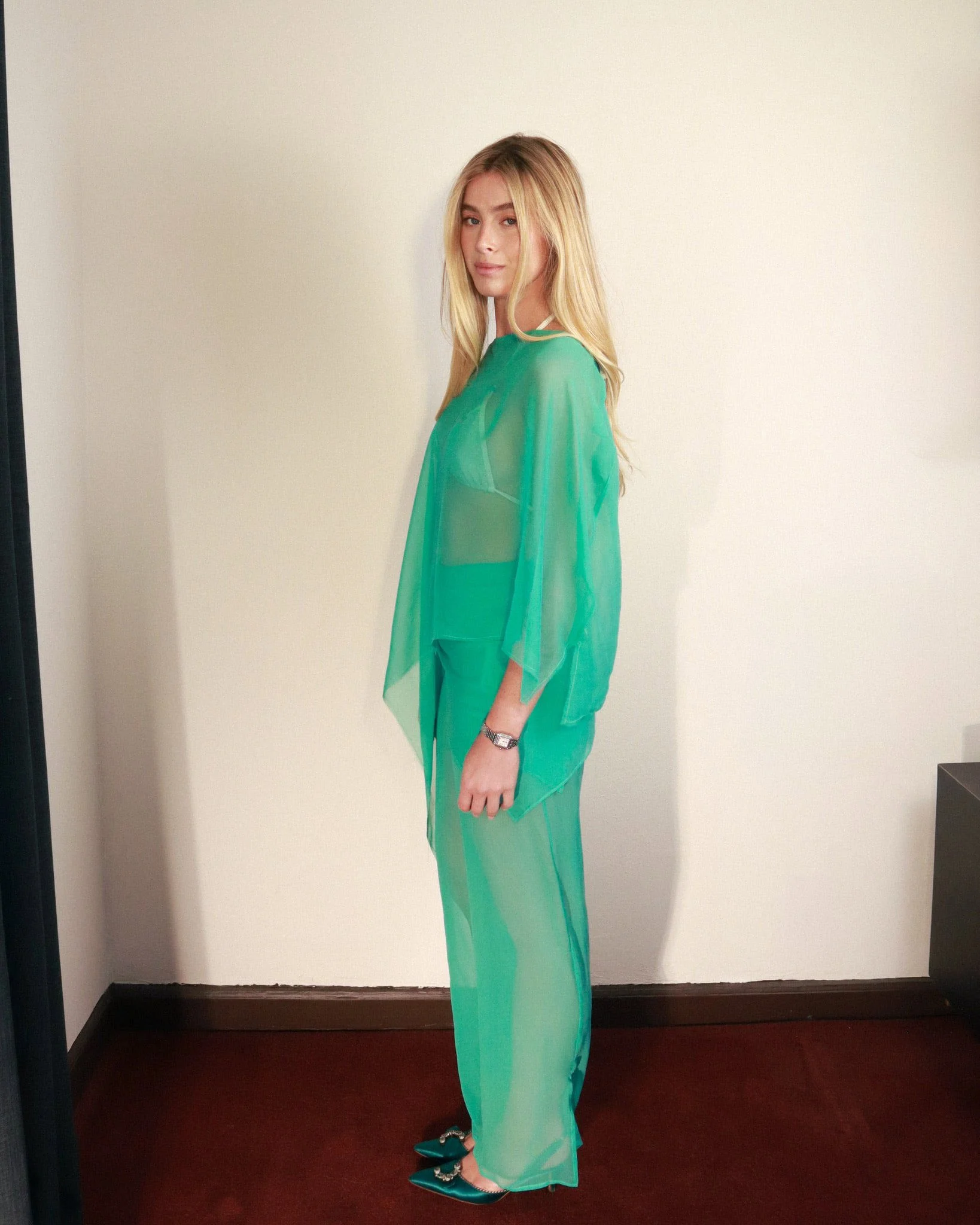 Hadley Pant in Lagoon - Image 3