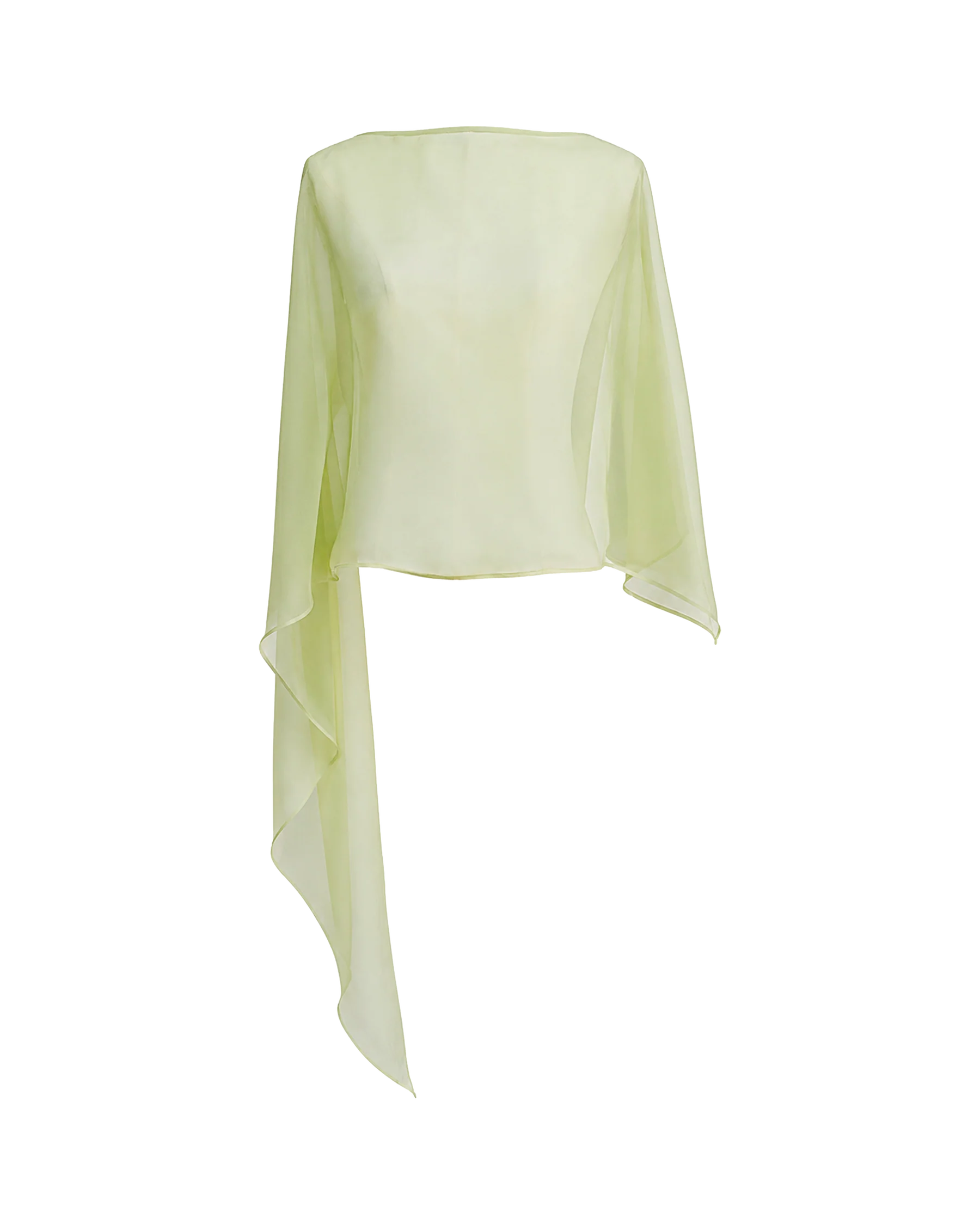 Hadley Poncho in Kiwi - Image 3