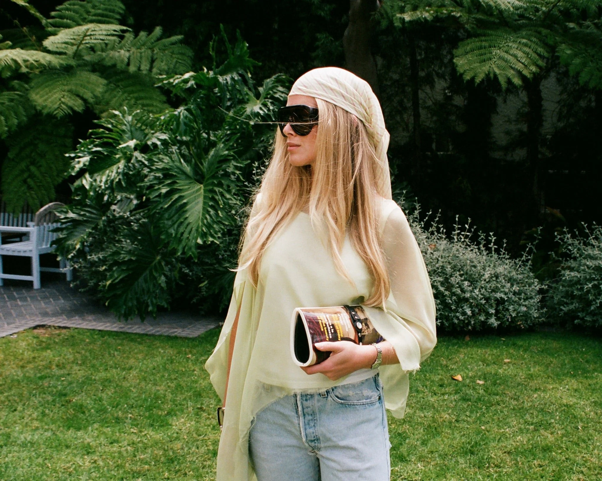 Hadley Poncho in Kiwi - Image 4