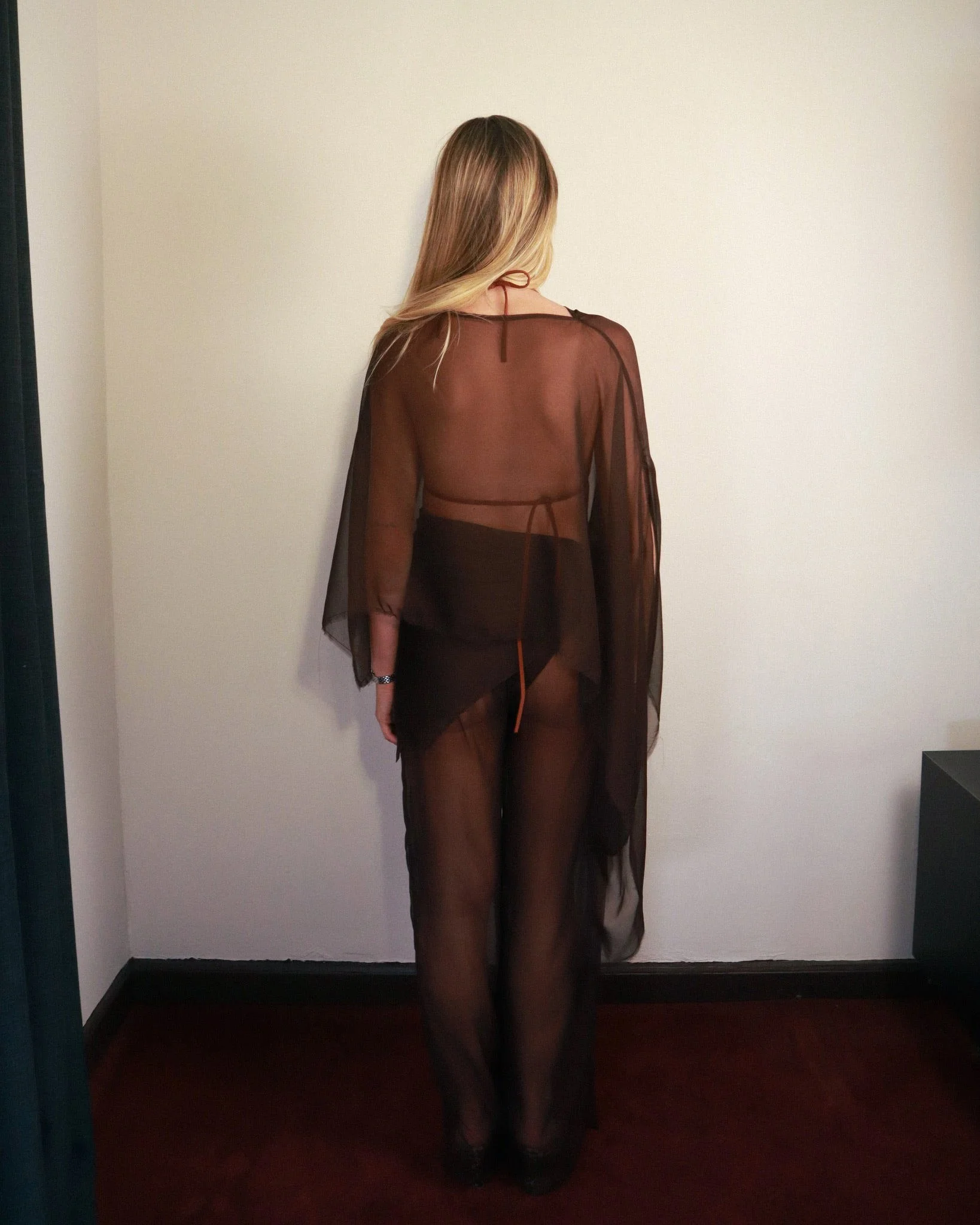 Hadley Poncho in Toasted Coconut - Image 4