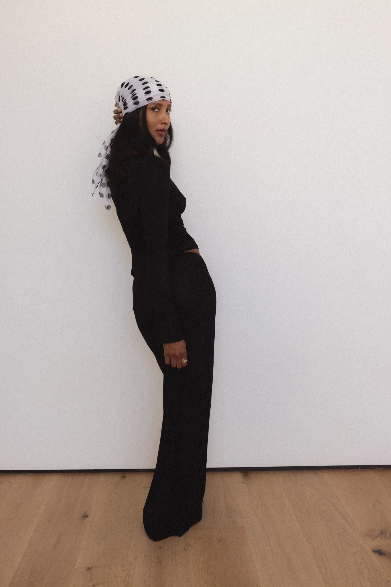 Demeter Long Sleeve Top in Midnight - Image 4