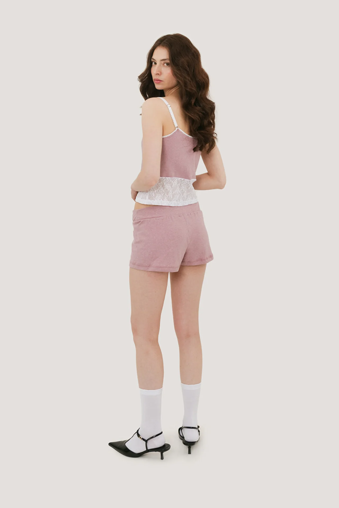 Nina Cotton & Lace Tank Top - Image 14