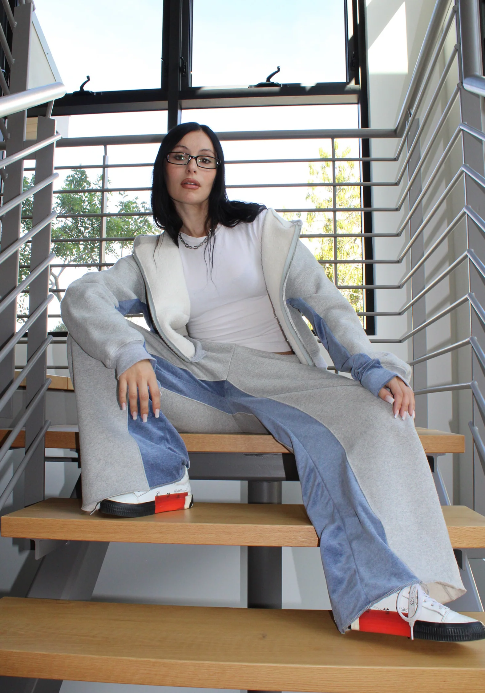 Orion Sweatpants in Fog - Image 3