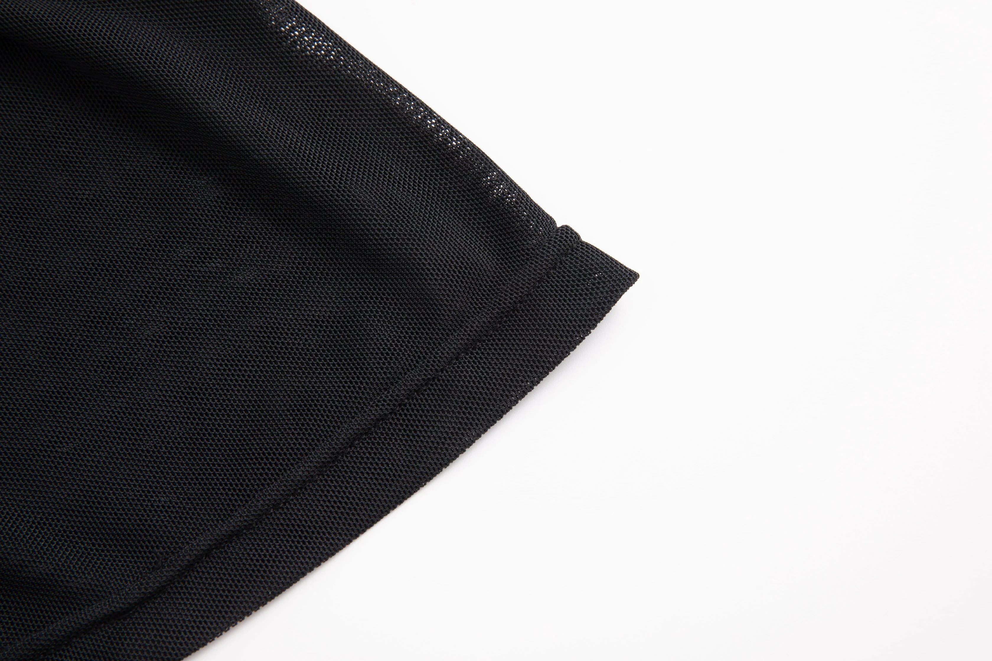 Plaid Mesh Star Cutout Tshirt Black - Image 5