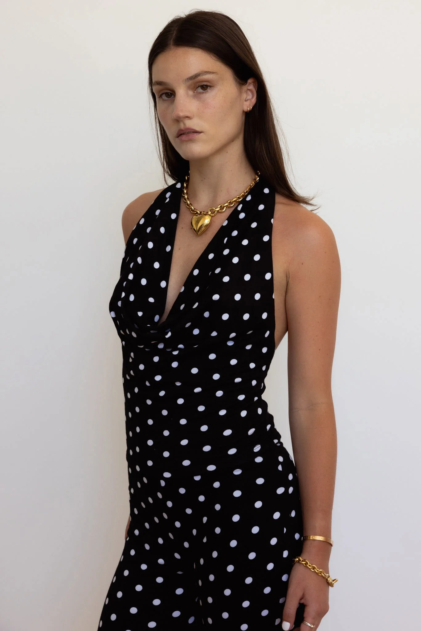 Psyche Capri in Black Polka Dot - Image 4