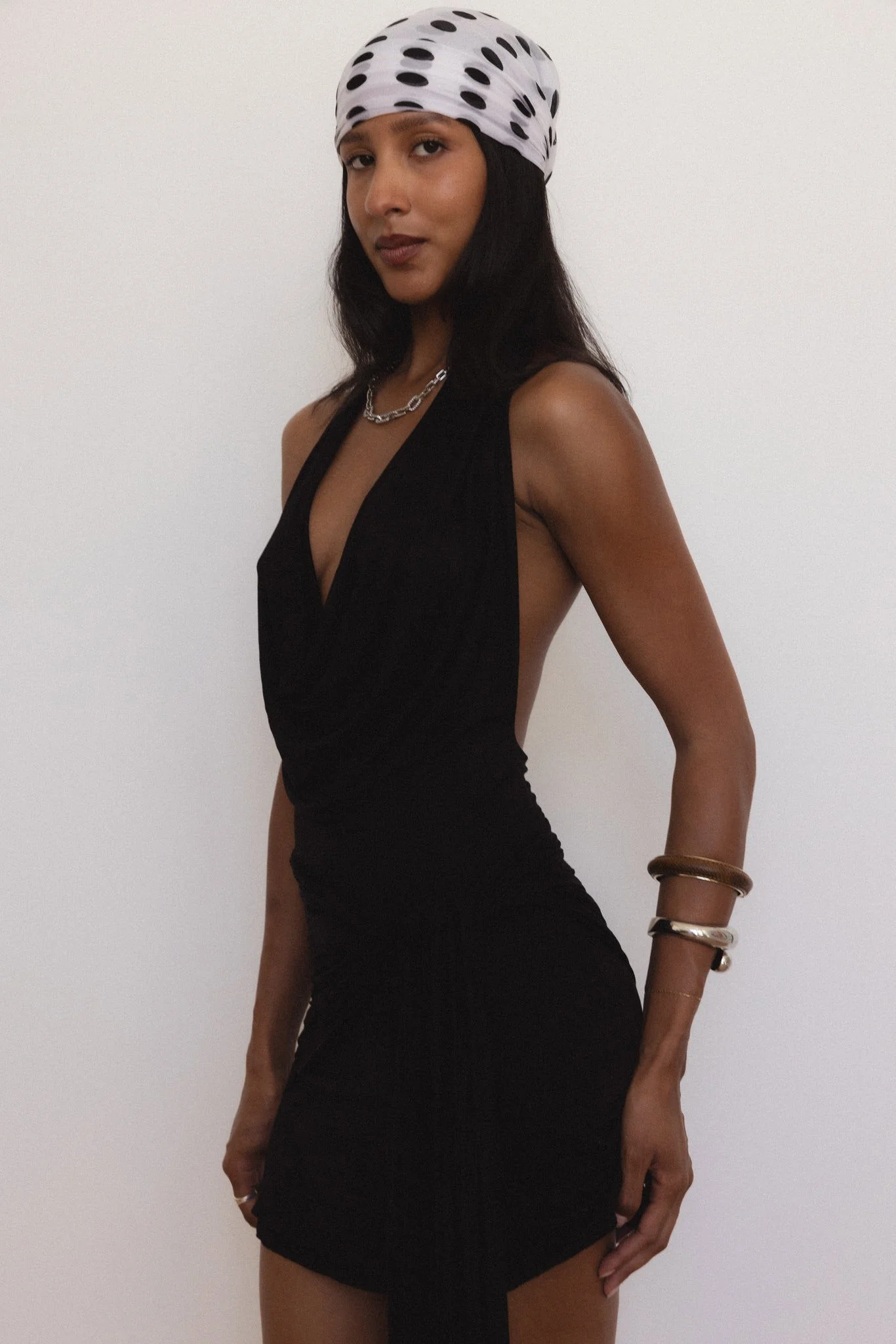 Psyche Dress in Midnight - Image 2