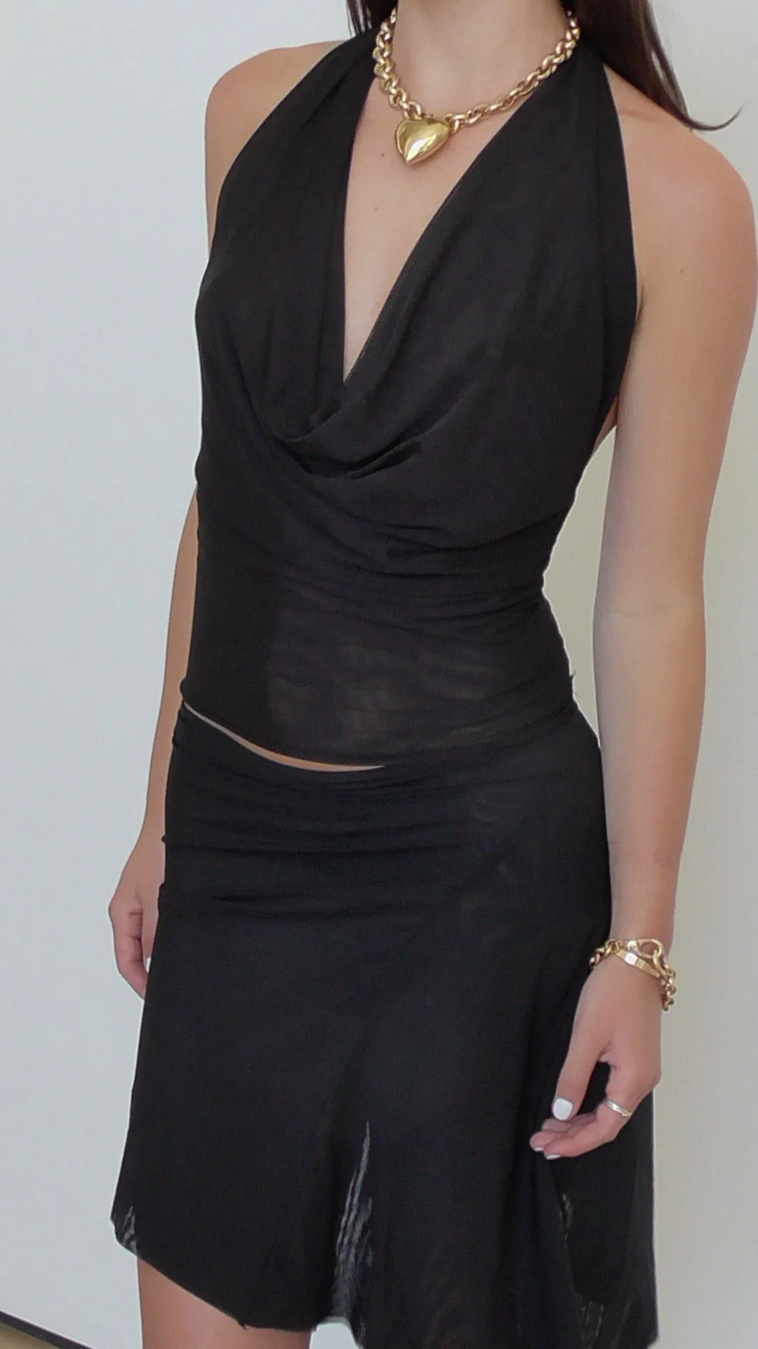 Psyche Top in Midnight Mesh - Image 4