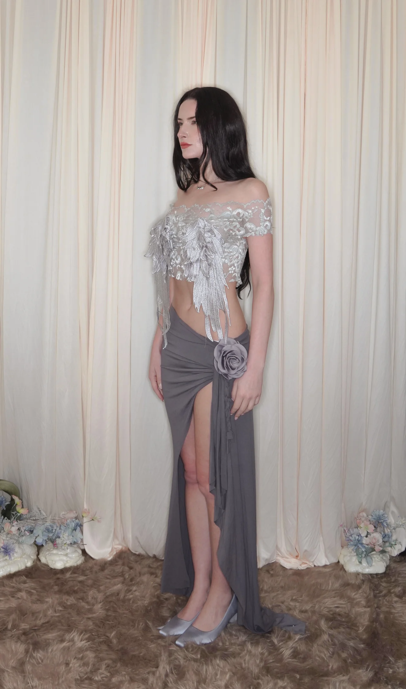 ROSE STONE SKIRT - Image 3