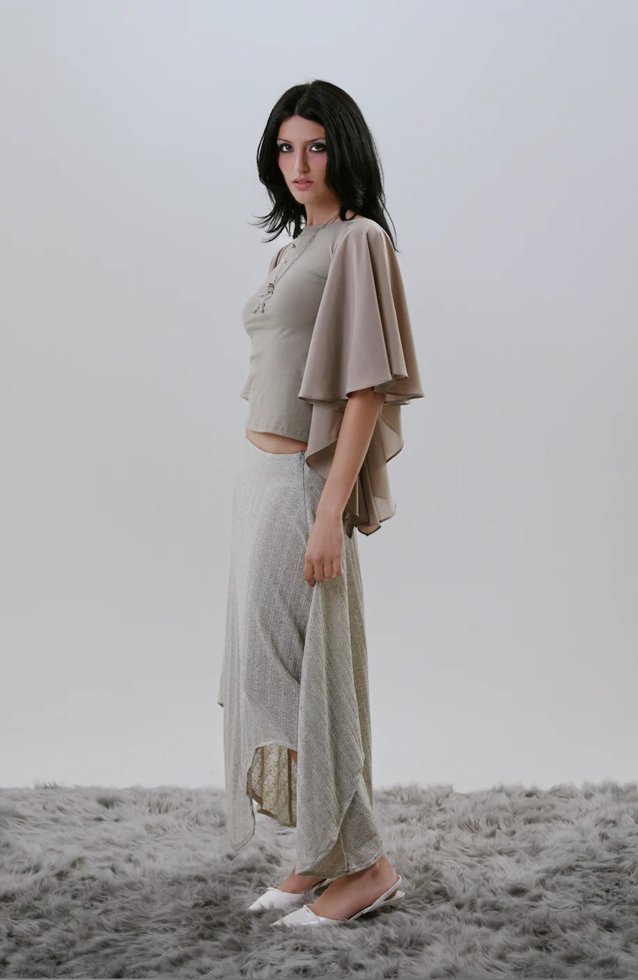 Sand Taupe Halo Top - Image 4