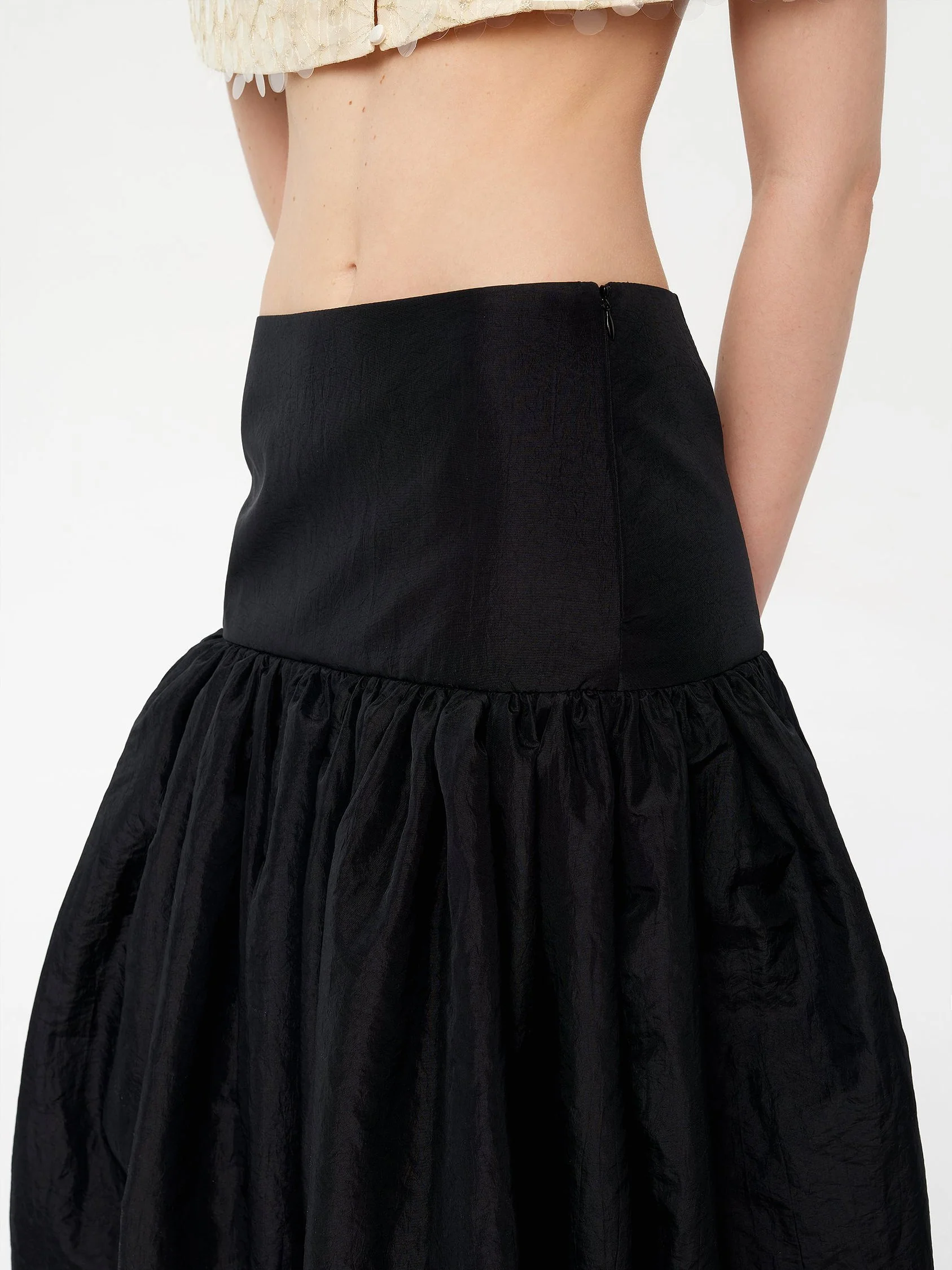 Storm Skirt in Black - Image 4