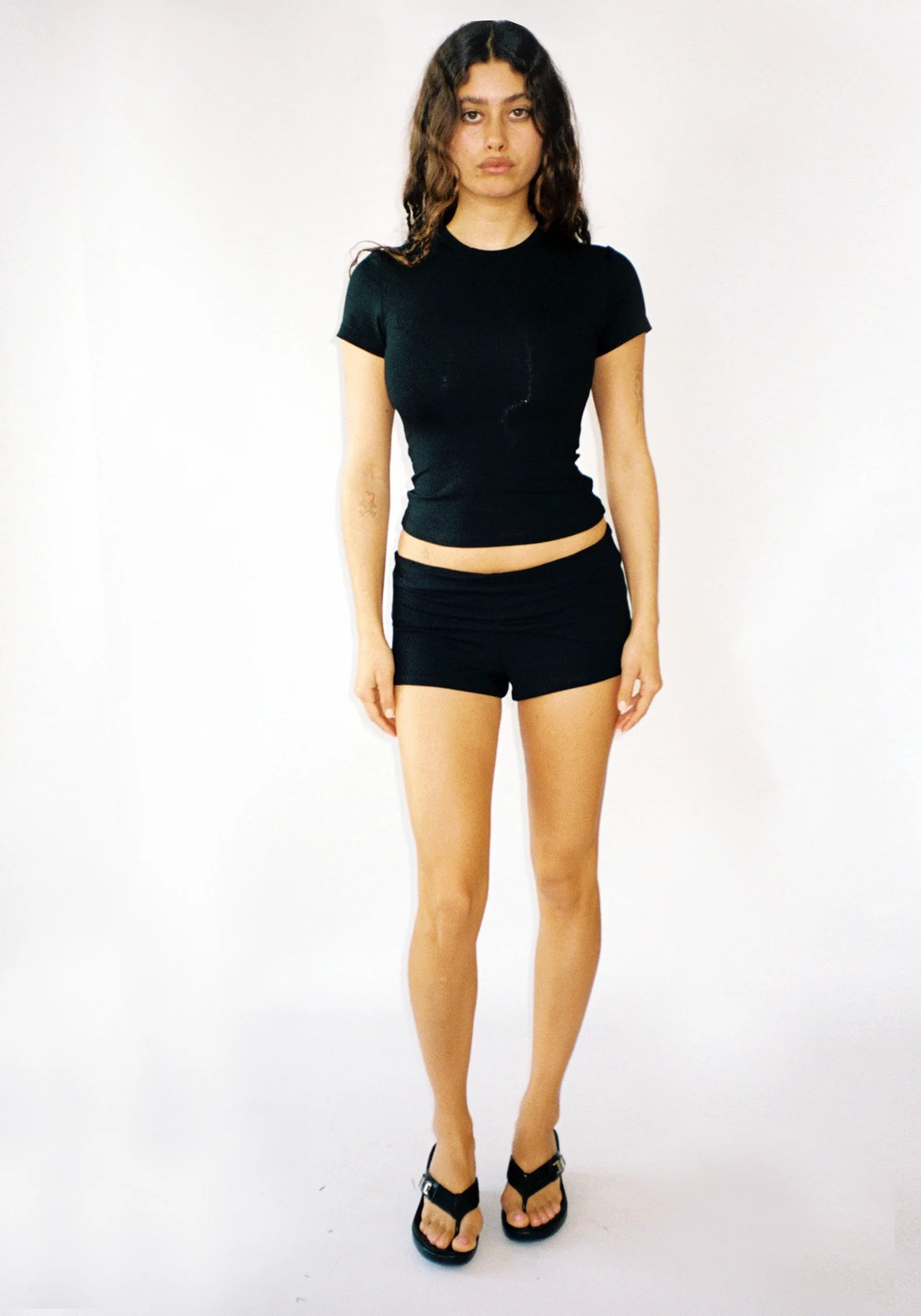 Thalia Shorts in Midnight - Image 2