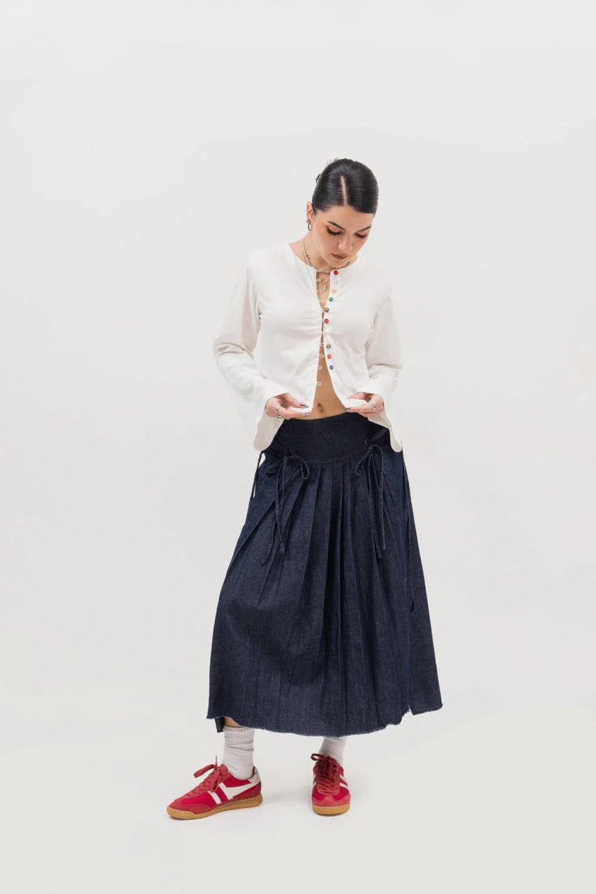 The Mia Skirt- Blue