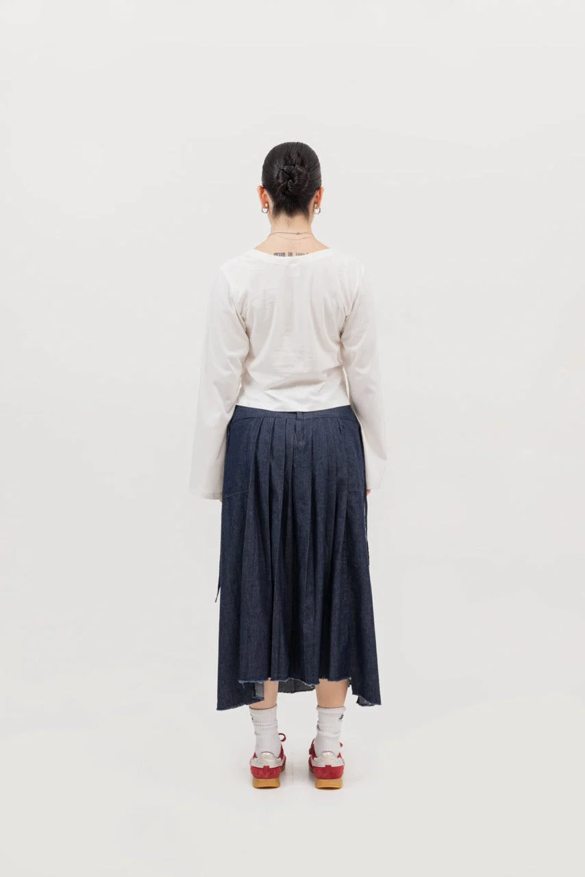 The Mia Skirt- Blue - Image 3