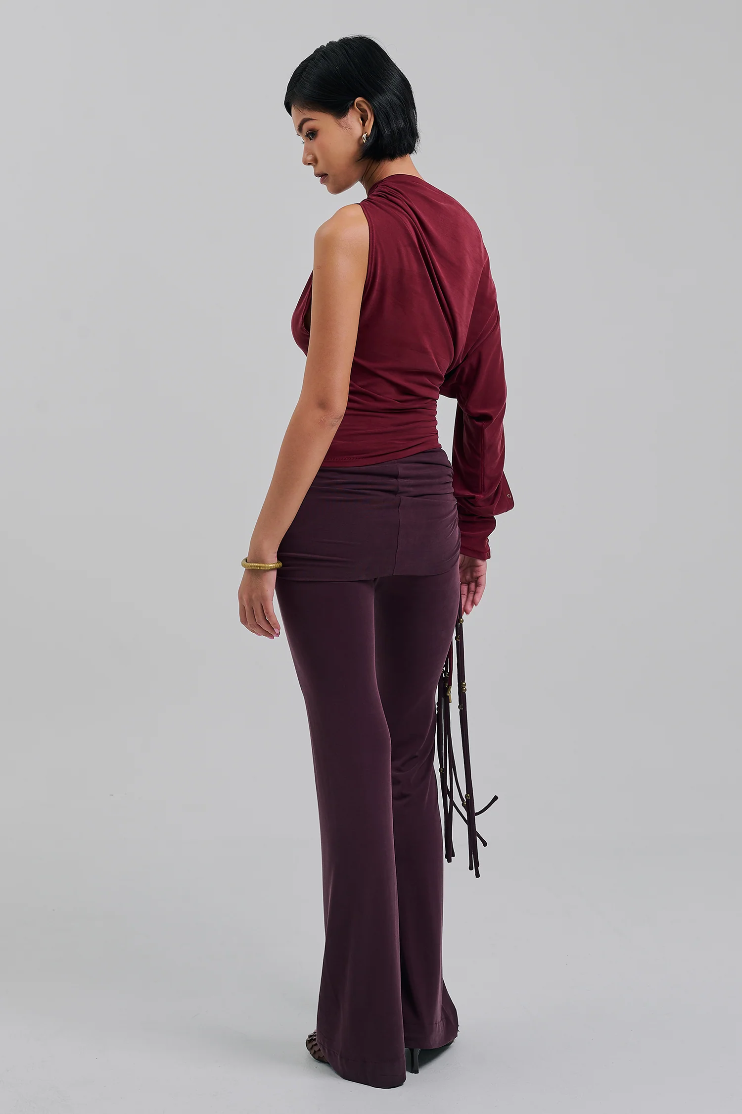 WHIP PANTS WINE - Image 3